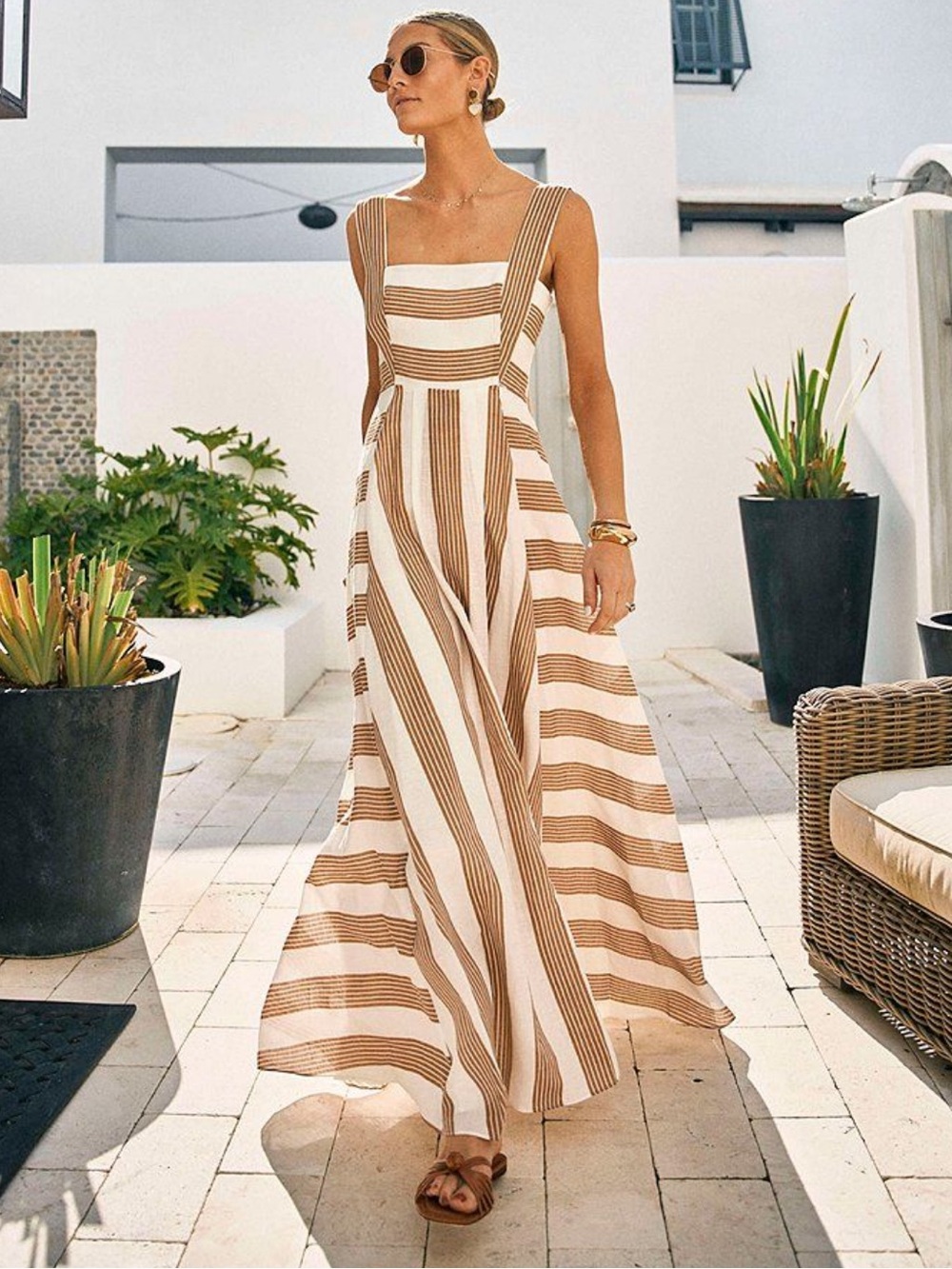 Antonio Melani x M.G. Style Jenny Stripe Dress